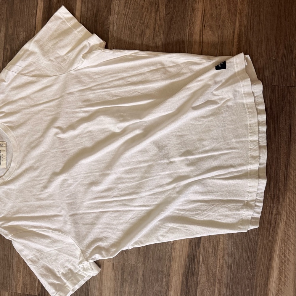 2 Abercrombie & Fitch White Men's Shirts